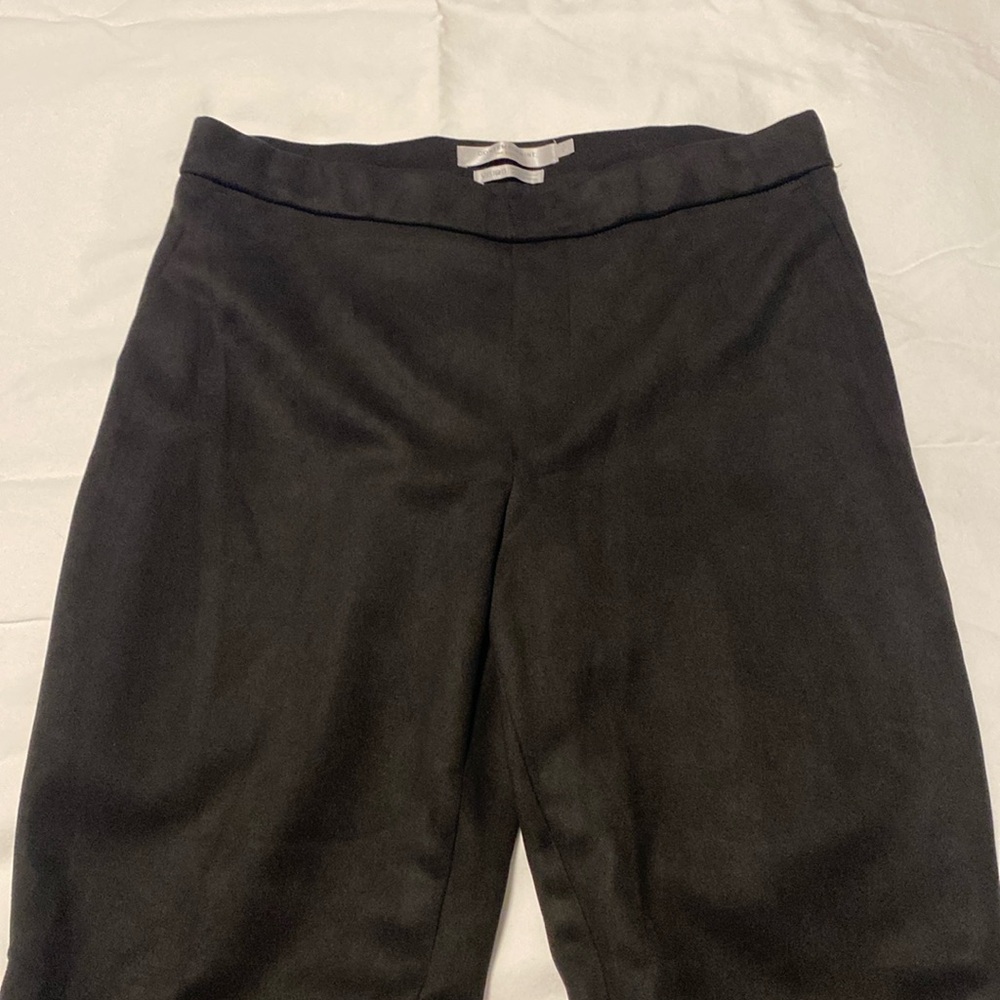 Super Soft Full Length Black Straight Pants